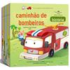 Livro de imagens infantis carro pequeno conto de fadas grande livro de pintura caminhão de bombeiros história beleza fonética livro de pintura completo 10 volumes