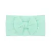 Diadema Elástica de Nylon Tejida a Mano de Color Sólido con Lazo de Ala Ancha para Niños, Amazon Europeo y Americano Transfronterizo, Accesorios para el Cabello Infantil 228