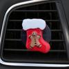 Creativo clip aromaterapia para salida de aire de coche árbol de Navidad transfronterizo decoración salida de aire coche clip para perfume eliminación de olores
