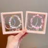 Pulseiras Infantis para Meninas, Pulseiras de Cristal Que Não Machucam a Mão, Pulseiras de Meninas com Contas, Brinquedos de Desenho Animado de Alta Qualidade