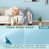 Adesivos de papel de parede autoadesivos para quarto, quentes, à prova de umidade, laváveis, cor sólida, adequados para renovação de parede de fundo de dormitório