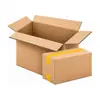 En stock caja de cartón plana de apertura grande al por mayor empaque express producto caja exterior al por mayor engrosada endurecida hecha a medida