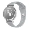 Adecuado para Correa de Reloj Garmin Lily2 Impermeable Clásica Color Puro Silicona 14mm Correa de Reloj Universal