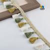 Cortina de algodão com borla e cabeça de borla, acessórios pastorais com pontas perfumadas, acessórios decorativos, desenho animado, pontas penduradas em três cores