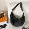 Bolso para Mujer 2026 Nuevo Diseño de Nicho Vintage Bolso Cruzado Trendy Personalizado Bolso Casual Tipo Dumpling Bolso para Viajes de Negocios para Mujer