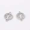 2019 Moda Trendy Joyería Accesorios Árbol de la Vida Conexión Diamante Aleación Electrochapado Pulsera Joyería Accesorios DIY