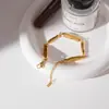 Pulseras de Acero Inoxidable Europeas y Americanas Jieding, Pulseras que No se Desvanecen, Joyería de Mano Popular Transfronteriza, Joyería de Acero de Titanio, Regalo para el Día de la Madre para Mujeres