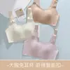 Sutiã Calcinha com Fivela Levantadora Orelha de Coelho para Mulheres com Seios Grandes, Minimizando a Aparência, Levantando e Reunindo os Seios Laterais, Antiderrapante, Sutiã Adesivo de Gel Ajustável Sem Costura
