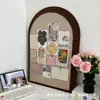 Adesivos de Parede de Quadro de Feltro Quadro de Cortiça Painel de Fundo para Parede de Fotos Painel de Exibição Decoração de Parede Sem Furos Quadro de Mensagens Não Danifica a Parede