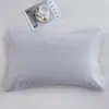 Funda de almohada de algodón cepillado 48x74 paquete doble algodón puro cubierta protectora para núcleo de almohada de adulto tamaño grande 50x80 individual