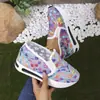 Primavera 2026 Nuevo Estilo Comercio Exterior Talla Grande Zapatos Casuales Cómodos para Mujer Suela de Plataforma Aumentadores de Altura Zapatos Individuales Talla Única