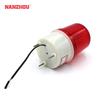 Nanzhou luz de polícia LTE-1103 rotativa pequena luz de aviso equipamento indicador base de parafuso quatro cores opcional