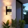 Luminária de parede para pátio, luz de parede externa à prova d'água, iluminação de coluna romana, adequada para quintal, porta, jardim e entrada principal, pode suportar chuva