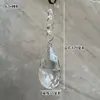 Cortina de Cuentas Colgantes de Cristal Cortina de Puerta Decoración Cadena de Cuentas para Boda Bola de Cristal con Cuentas Tira Larga de Iluminación Accesorios DIY