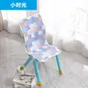 Cojín para Silla Pequeña de Jardín de Infancia Cojín para Niños Respaldo Integrado Silla de Madera de Jardín de Infancia Silla de Plástico Cojín con Correa Antideslizante