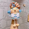 Chaveiro Pingente de Pelúcia Capivara Original Nezha 2 Atacado Pingente Criativo para Mochila Boneca Presente