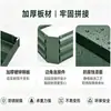 Cajas de plantación de metal galvanizado para exportación de comercio exterior para el cultivo de hortalizas en el jardín, maceteros modulares para jardín exterior al por mayor