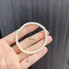 Novo Estilo Chinês Alta Qualidade Estilo Maillard Pedra Olho de Tigre Natural Pérola Artificial de Alto Brilho Pulseira Multicamadas Pulseira