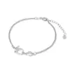 Pulseira Personalizada com Letras e Pedras de Nascimento para Mulheres, Venda Quente Transfronteiriça no Aliexpress, Joia de Ouro com Letras de Luxo Leve