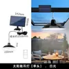 Candelabro Solar Quarto Casa Lustre One-to-Two Villa Garden Iluminação LED impermeável Luz Solar
