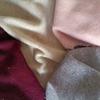 280g Imitación Cachemir Terciopelo de Arroz Glutinoso Otoño e Invierno Pantalones de Punto Anchos para Mujer Ropa Casual Tela de Chaqueta de Cachemir Moda y Suave