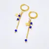 Directamente del fabricante: Pendientes de Alta Gama Elegantes Bicolor Oro y Plata, Accesorios Metálicos Tridimensionales de Moda y Únicos para Orejas, Soporta Dropshipping