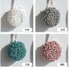 Limpieza del Hogar Bola de Toalla de Mano de Chenilla Suministros de Cocina Creativos Toalla de Mano Multifuncional Colgante Absorbente de Agua Secado Rápido