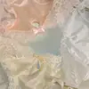 Bragas de Encaje para Mujer, Satén de Seda Helada, Estilo Japonés, Sexy, Deseo Puro, Delicado Malla Calada, Braguitas de Cintura Baja para Mujer