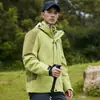 Traje de Montañismo para Exteriores 2024 con Forro Polar Engrosado Cortavientos A prueba de Frío Forro Polar Extraíble Traje Rústico para Hombre Tres en Uno
