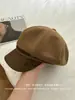Modesto Sombrero de Lana de Ocho Paneles 26 Otoño/Invierno Estilo Coreano Nuevo Llegado Meilade Temperamento Retro Boina Casual Versátil para Mujer