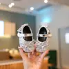 Zapatos para caminar de bebé, zapatos de princesa para bebé, nuevo modelo 2026 para niñas, zapatos antideslizantes para niñas de 1 a 3 años, zapatitos de piel con lentejuelas