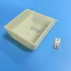 Acessórios para Máquina de Embalagem Vertical Correia Transportadora de Balde Balde Balde Funil de Alimentação de Balde de Plástico ABS Funil de Alimentação de Balde de Corrente
