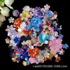 Barroco Nacarado Árbol Flor Mariposa Mixto Bolsa de la Suerte Hecho a Mano DIY Crema Epoxi Funda para Teléfono Accesorios de Joyería