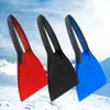 Pá de neve para carro, raspador de gelo, ferramenta de remoção de neve para carro, pá de neve de aço inoxidável, pá removedora de gelo, removedor de neve para carro, pás de neve no atacado