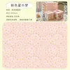 Papel Metalizado Cobre Brillante Rosa Suave Lindo Bebé Estampado Dorado Amante Cumpleaños Festividad Regalo Universal Papel de Regalo