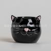 Creative Ceramic Pen Holder Óculos Frame Amazon Cross-border pintado à mão Cat Pen Holder Glasses Frame