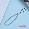 Bolsa para Celular Chaveiro de Carro Corrente de Cristal com Contas Lanyard Contas Planas de Cristal Contas de Vidro Joias Atacado
