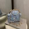 Accesorios de Bolso Cheongsam Bordados a Mano Personalizados, Bolso de Perlas para Mujer, Bolso de Mano Versátil de Estilo Antiguo, Cadena Diagonal Niche de Moda