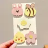 Pinzas para el Cabello de Bebé Sin Daño a los Folículos Capilares Cabello de Bebé Pasadores Adornos para la Cabeza para Niñas Niños Herramienta para Peinar el Cabello Suelto Flequillo Pegatinas Cinta Mágica
