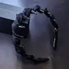 Acessórios de Cabelo Estilo Coreano Atacado, Tiara Simples Antiderrapante Dentada para Lavar o Rosto, Presilha para Prender a Franja, Tiara Alta para Mulheres