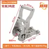 3.8CM3 toneladas 304 Acero Inoxidable Correa de Amarre sin Ganchos Correa de Amarre de Trinquete Engrosada Resistente al Desgaste Correa de Amarre de Poliéster para Camión Cuerda