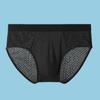 Procesamiento Malla de Malla de Secado Rápido Personalizada Calzoncillos de Hombre de Seda de Hielo Calzoncillos de Hombre Modales Transpirables Verano Ropa Interior de Hombre