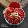 Colar de Contas Soltas Grande Concha Cerâmica Transfronteiriça Ímã de Geladeira Peças Cerâmicas Acessórios DIY Decoração de Casa Lembranças Culturais e Criativas