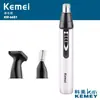 Recortador de Vello Nasal Eléctrico Kemei Km-6651 Transfronterizo Aliexpress Venta al por Mayor Set Recortador de Vello Nasal Eléctrico Recargable