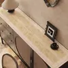 Tapete Retro para Mesa Lateral, Tapete para Mueble de TV, Impermeable y a Prueba de Aceite, Tapete para Entrada sin Lavado, Tapete para Zapatero, Tapete Protector Largo para Encimera