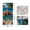 Temu Amazon Xiyin Especializado en Cubierta Decorativa Elástica para Puerta de Habitación, Cubierta de Puerta Estilo Estrella de Mar de Fácil Instalación