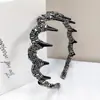 Nova Faixa de Cabeça de Cristal com Strass Integral para Mulheres, de Alto Padrão e Elegante, com Dentes e Recursos Antiderrapantes, Versátil para Sair, Acessórios de Cabelo de Luxo Leve Atacado