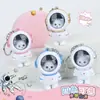 Iloveyou Muñeca de Sonido Llavero de Astronauta Estrella Luz de Noche de Astronauta Colgante para Mochila Muñeca