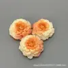 Cabeças de Flores de Peônia de Carpa Artificial para Grampos de Cabelo DIY, Caixas de Presente com Flores, Acessórios Florais, Decorações de Chapéus, Materiais Florais e Arranjos Florais