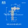 Perforador de pared, perforador de tablero, codo pagoda perforador de tablero, conector de manguera de plástico bidireccional, unión de tubería de agua enchufable